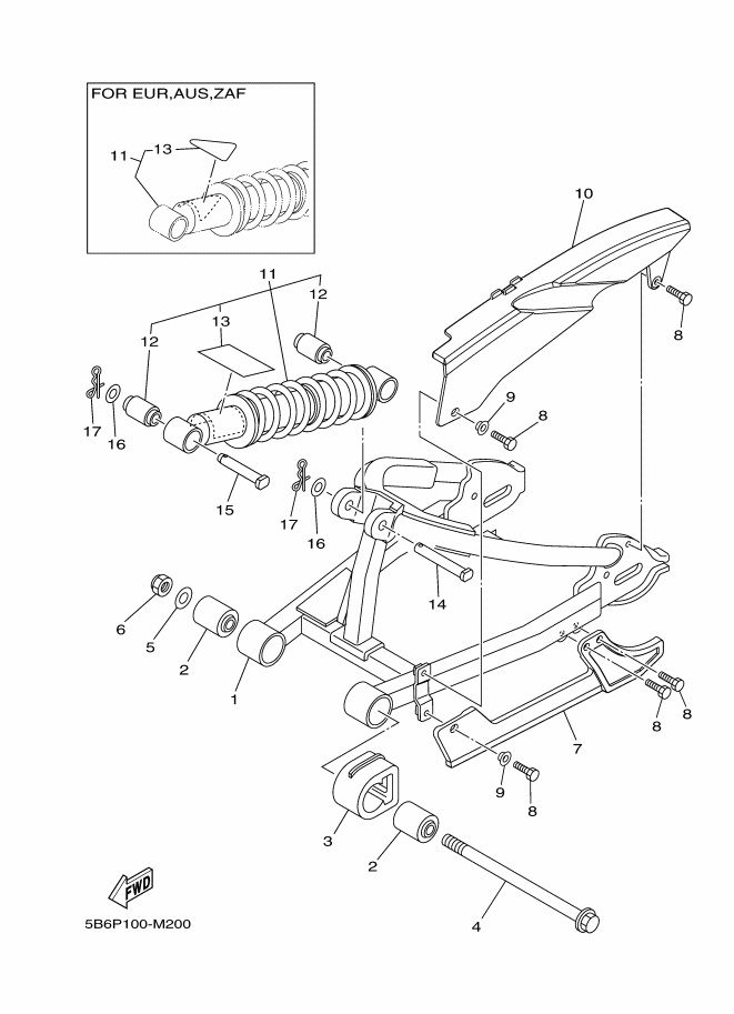 20 - BRAS ARRIERE & SUSPENSION