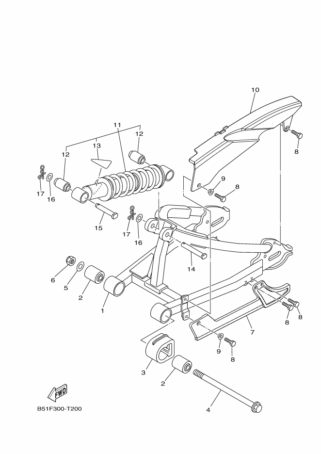 20 - BRAS ARRIERE & SUSPENSION