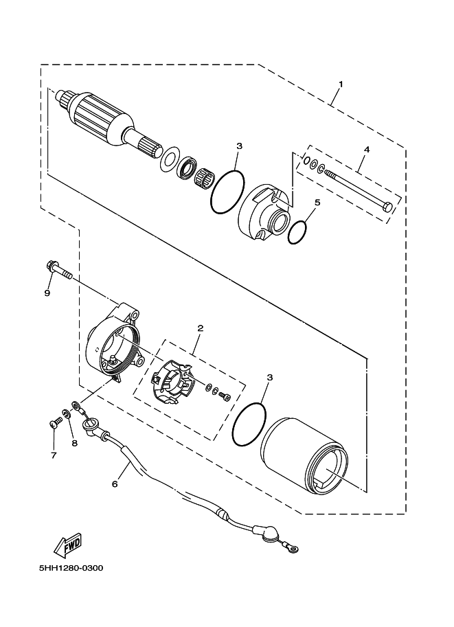 35 - STARTING MOTOR