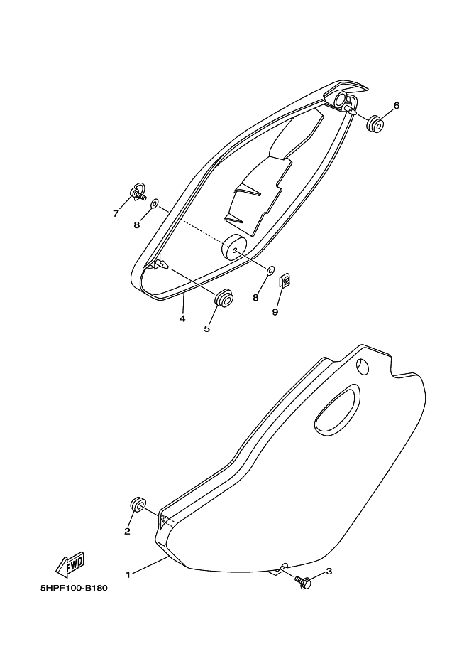 18 - COUVERCLE LATERAL