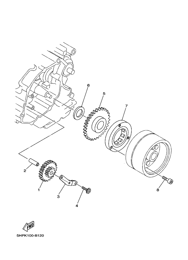 12 - STARTER CLUTCH