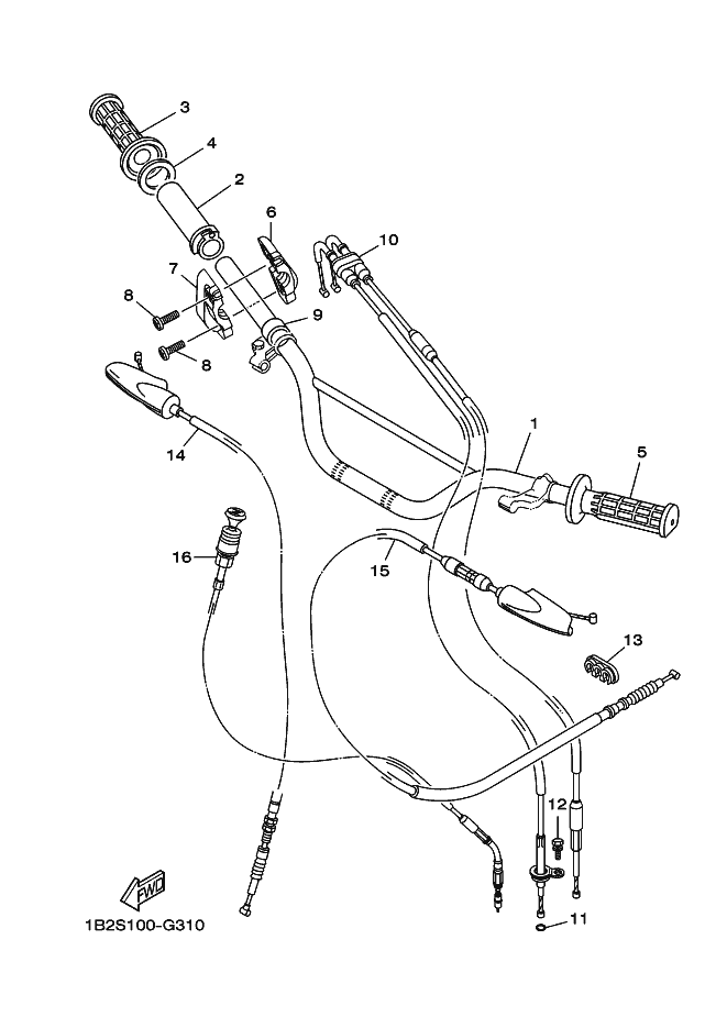 31 - GUIDON & CABLE