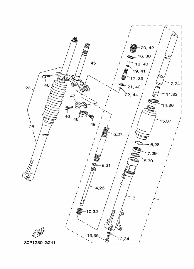 22 - FOURCHE AVANT