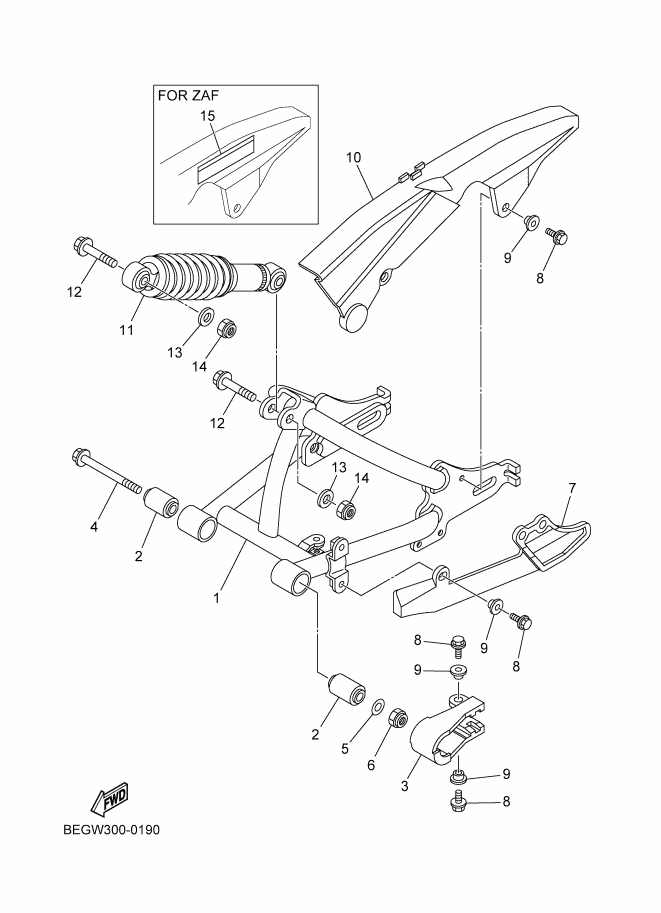 19 - BRAS ARRIERE & SUSPENSION