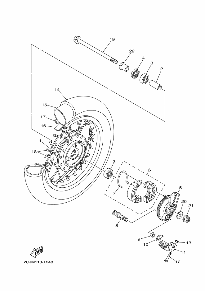 24 - ROUE AVANT