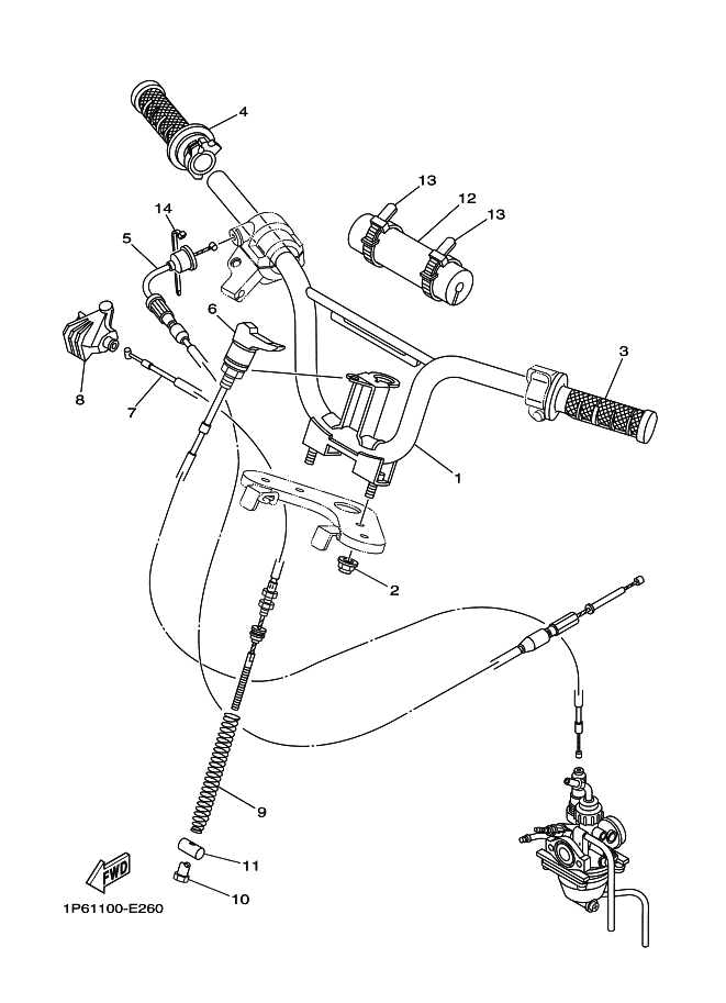 26 - GUIDON & CABLE