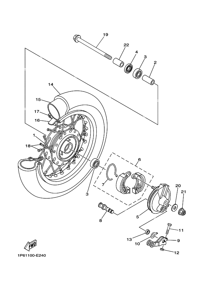 24 - ROUE AVANT