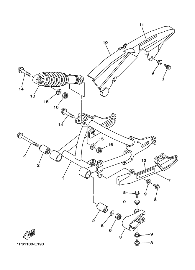 19 - BRAS ARRIERE & SUSPENSION