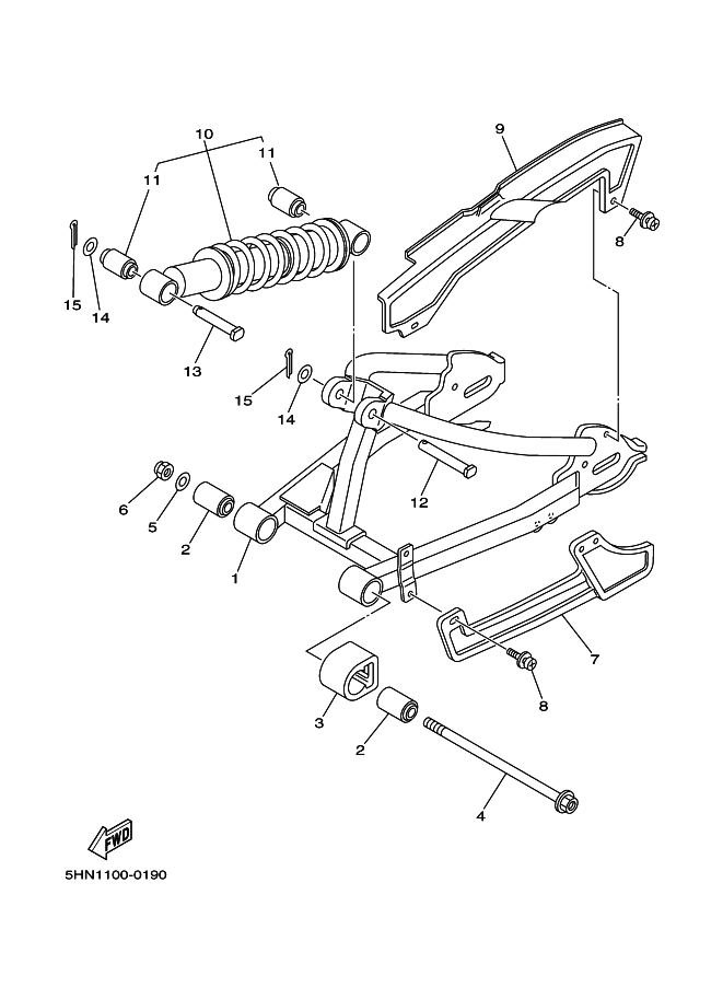 19 - BRAS ARRIERE & SUSPENSION