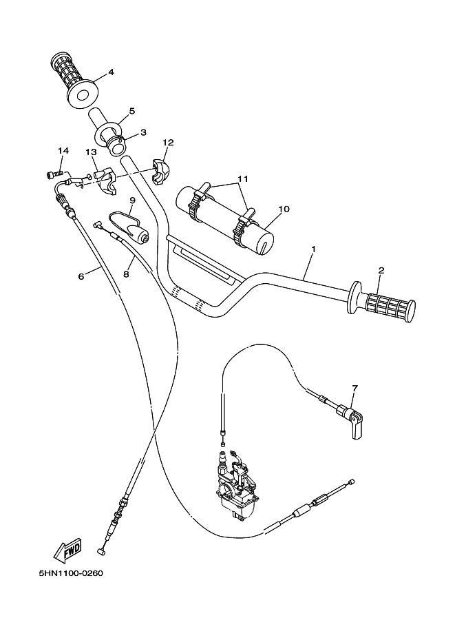 26 - GUIDON & CABLE