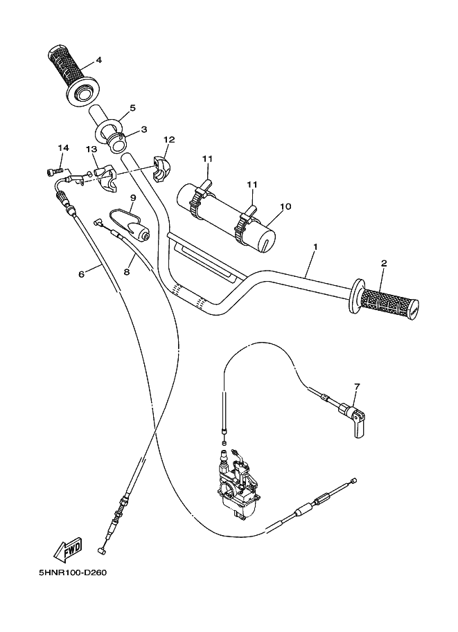 26 - GUIDON & CABLE