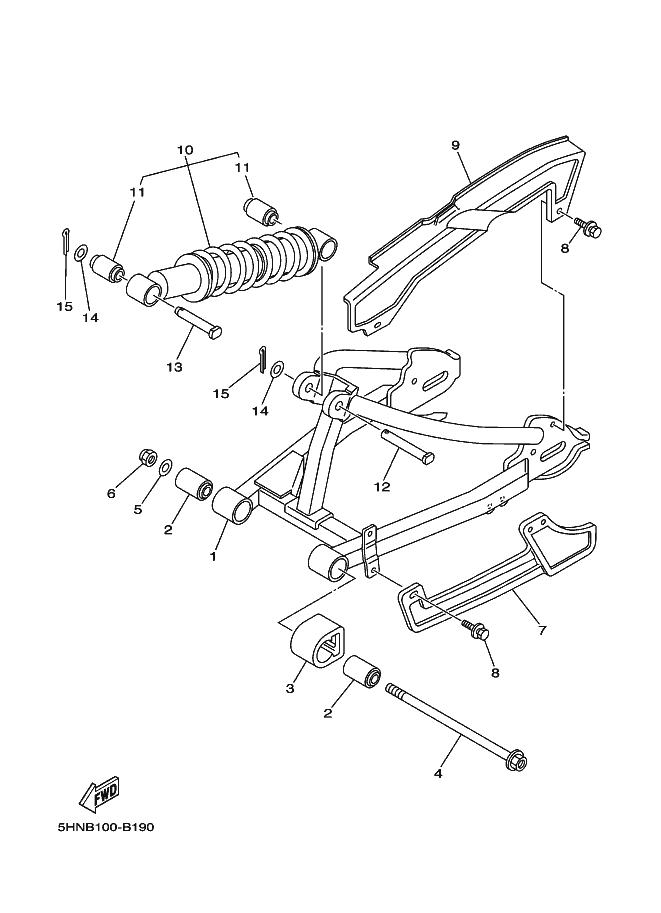 20 - BRAS ARRIERE & SUSPENSION
