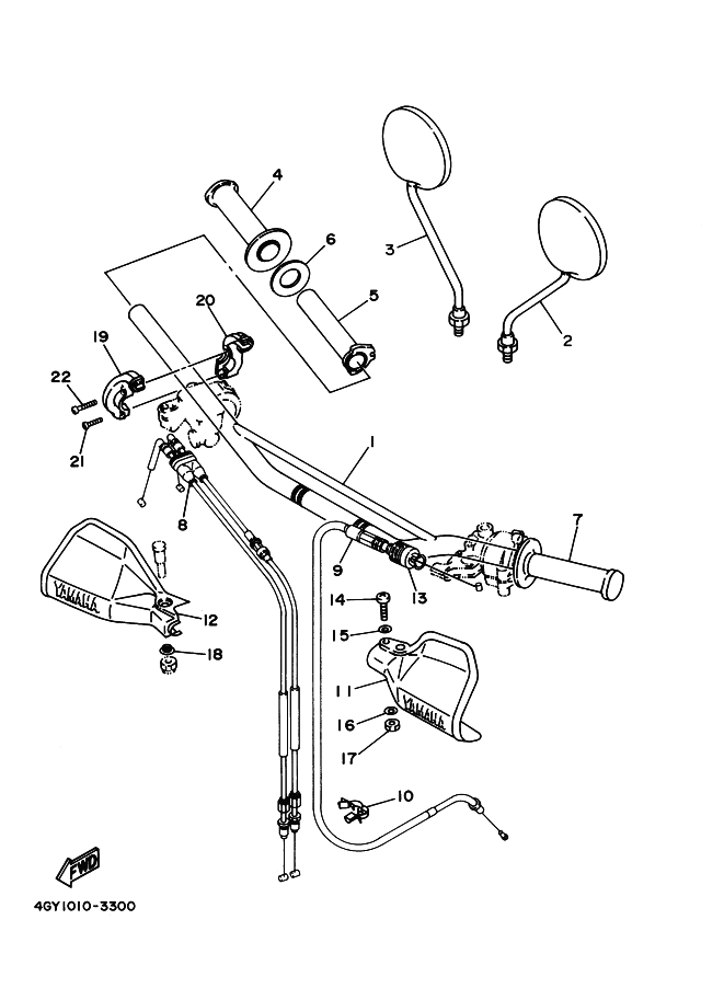 30 - GUIDON & CABLE