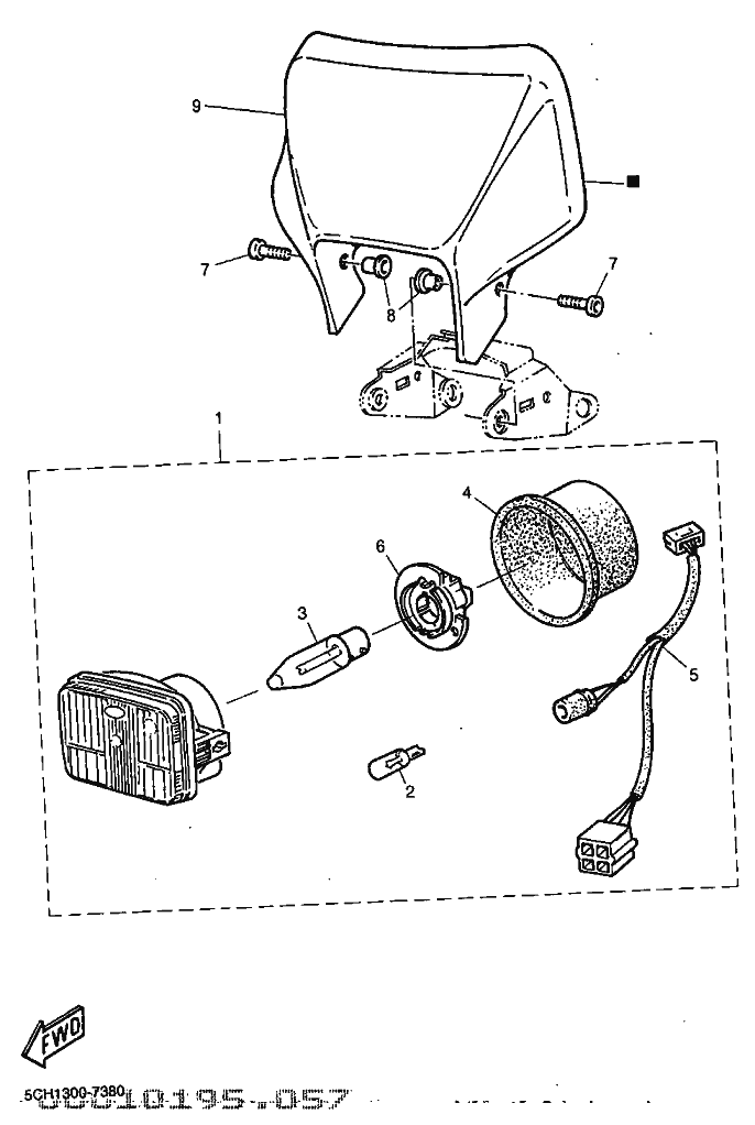 38 - HEADLIGHT