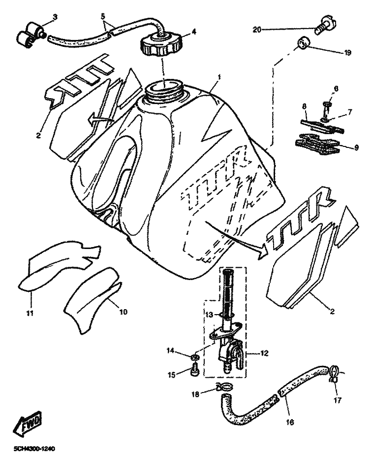 24 - RESERVOIR A CARBURANT