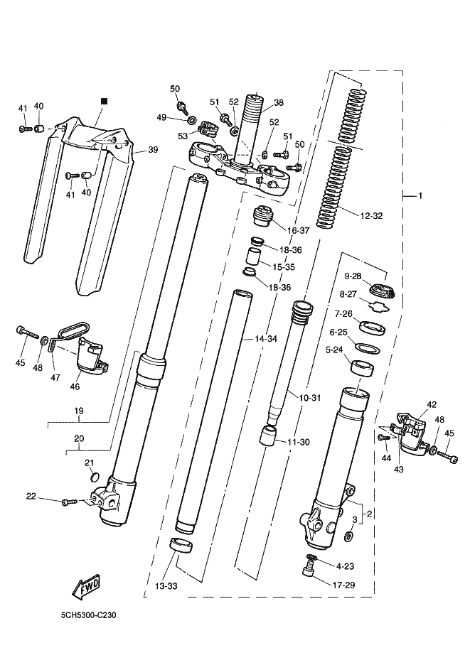 23 - FOURCHE AVANT