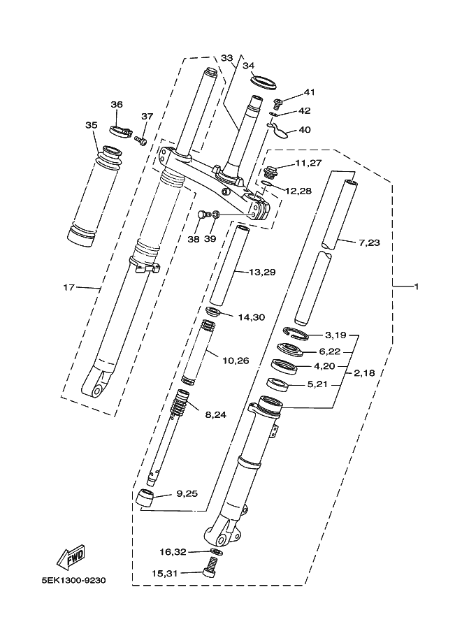 23 - FOURCHE AVANT