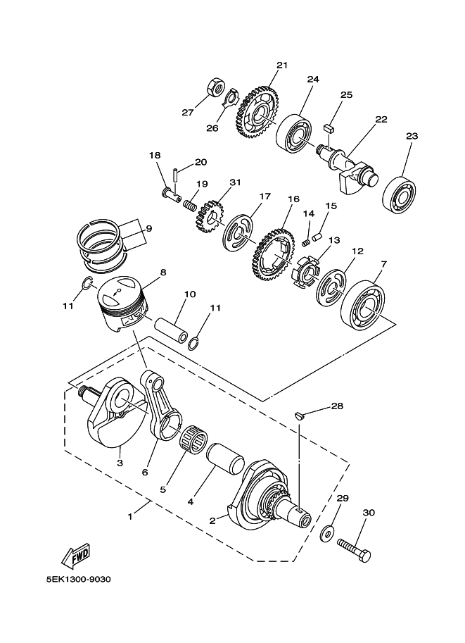 03 - VILEBREQUIN & PISTON