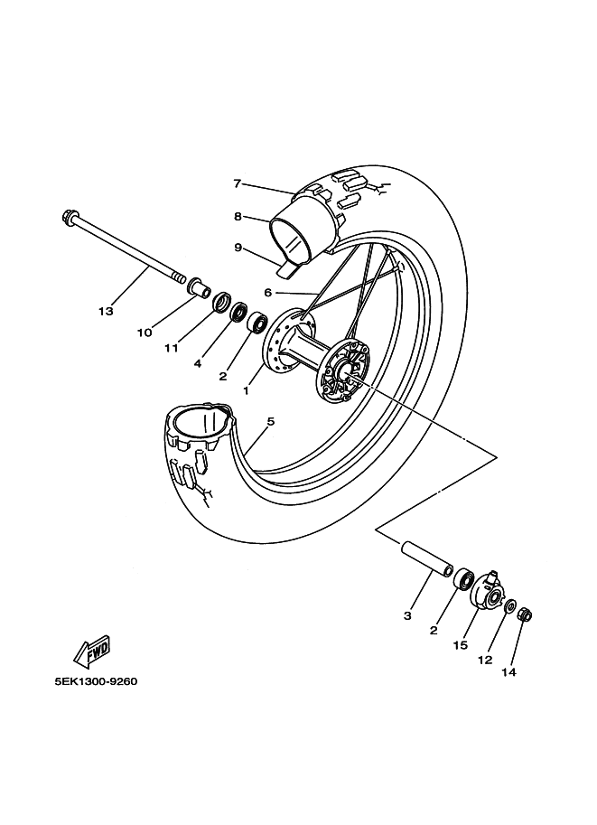 26 - ROUE AVANT