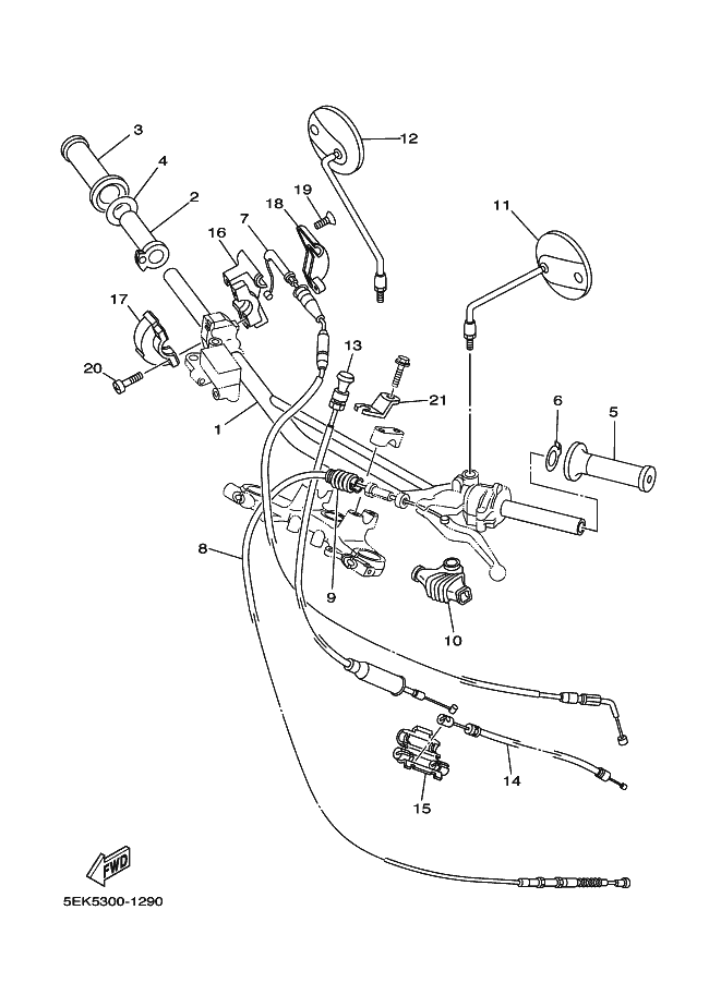 29 - GUIDON & CABLE
