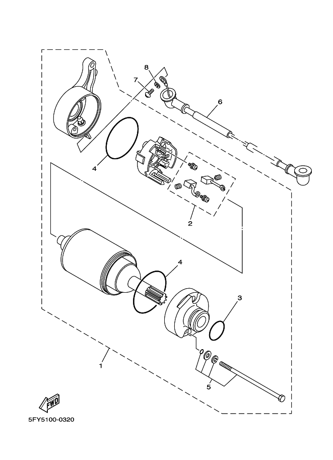 33 - DEMARREUR ELECTRIQUE