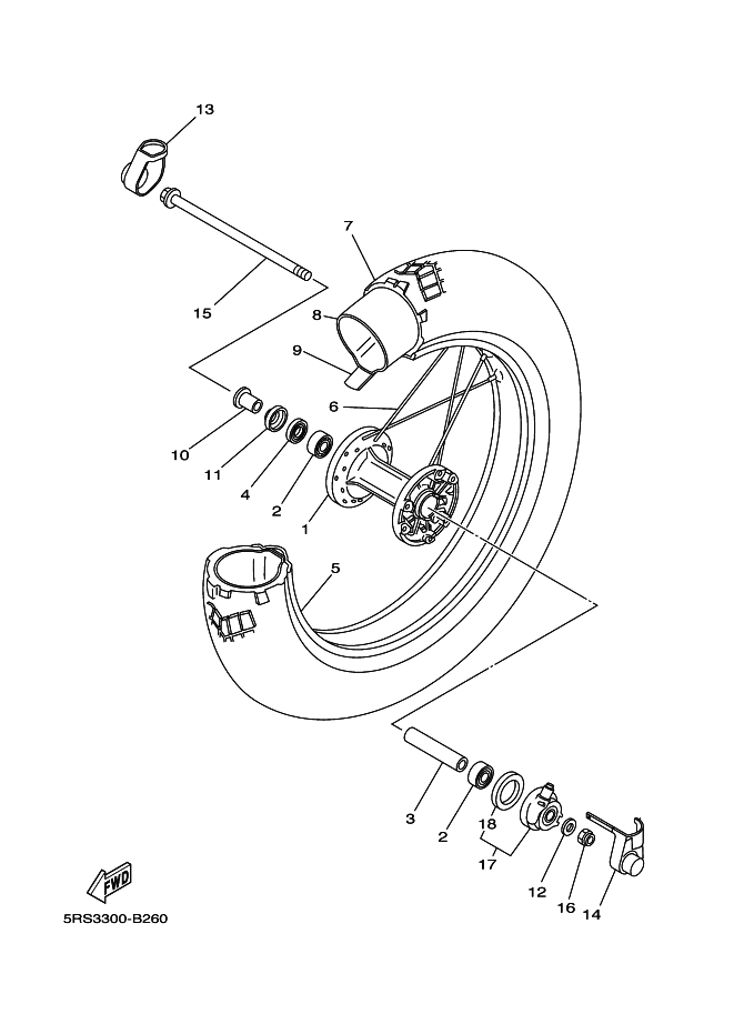 26 - ROUE AVANT