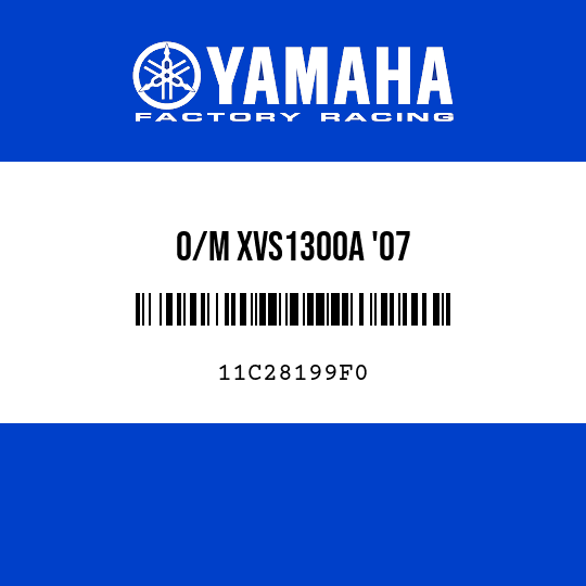 O/M XVS1300A '07