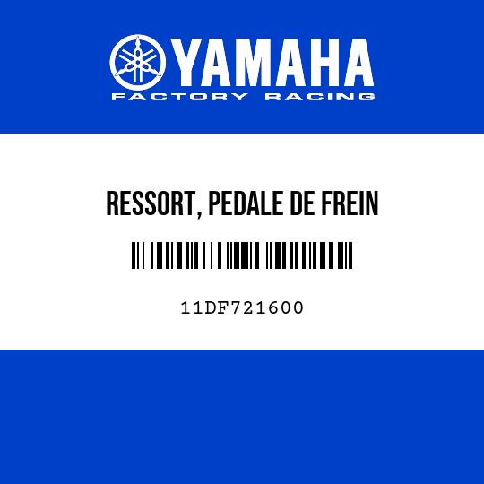 RESSORT, PEDALE DE FREIN