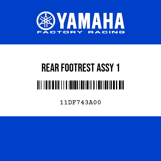 REAR FOOTREST ASSY 1