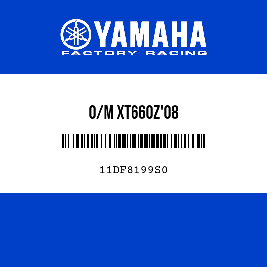 O/M XT660Z'08