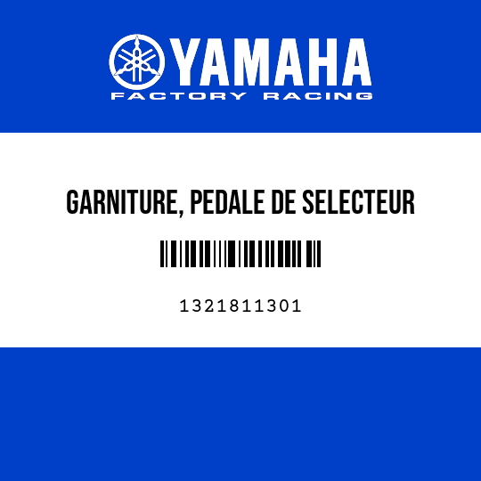 GARNITURE, PEDALE DE SELECTEUR