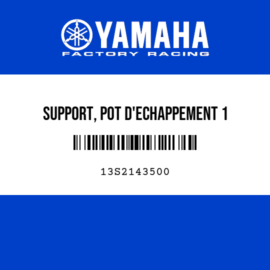 SUPPORT, POT D'ECHAPPEMENT 1