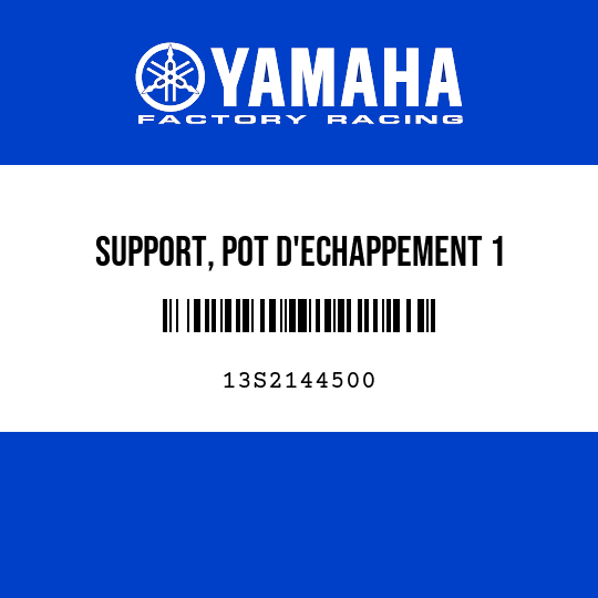 SUPPORT, POT D'ECHAPPEMENT 1