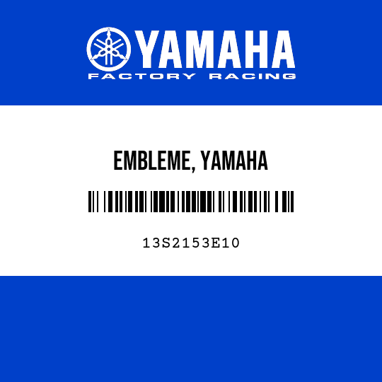EMBLEME, YAMAHA