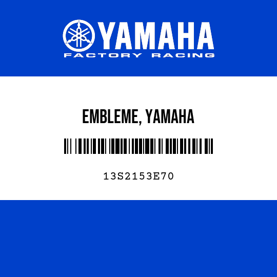 EMBLEME, YAMAHA