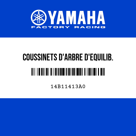 COUSSINETS D'ARBRE D'EQUILIB.