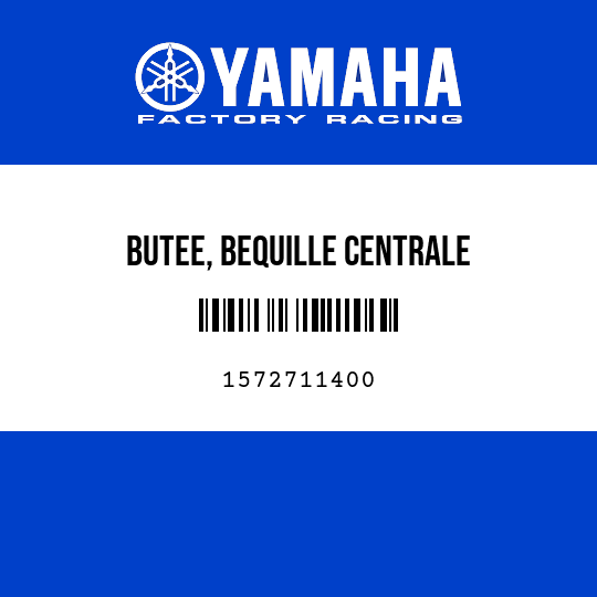 BUTEE, BEQUILLE CENTRALE