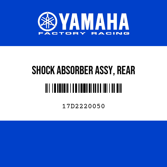 SHOCK ABSORBER ASSY, REAR