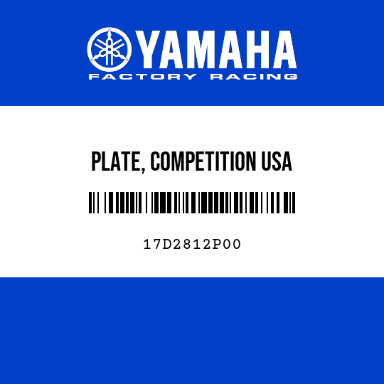 PLATE, COMPETITION USA