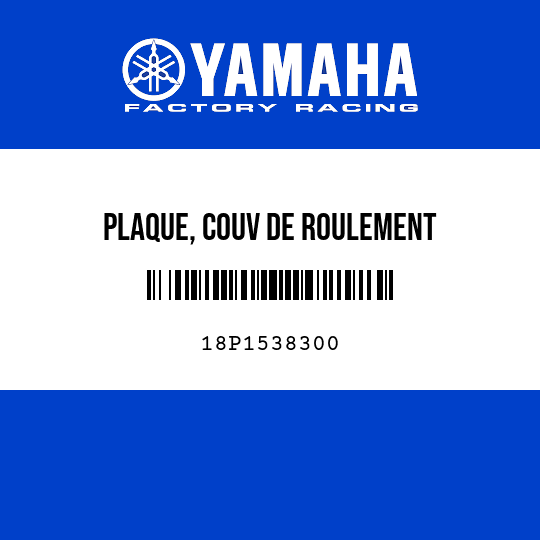 PLAQUE, COUV DE ROULEMENT