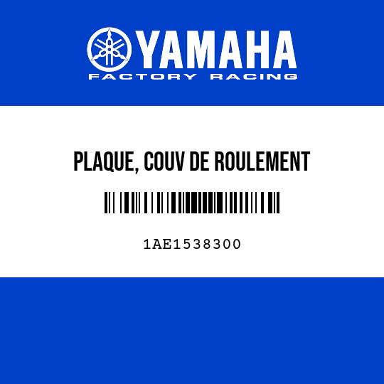 PLAQUE, COUV DE ROULEMENT