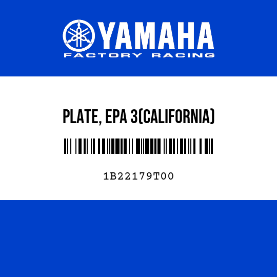PLATE, EPA 3(CALIFORNIA)