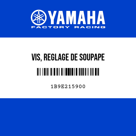 VIS, REGLAGE DE SOUPAPE