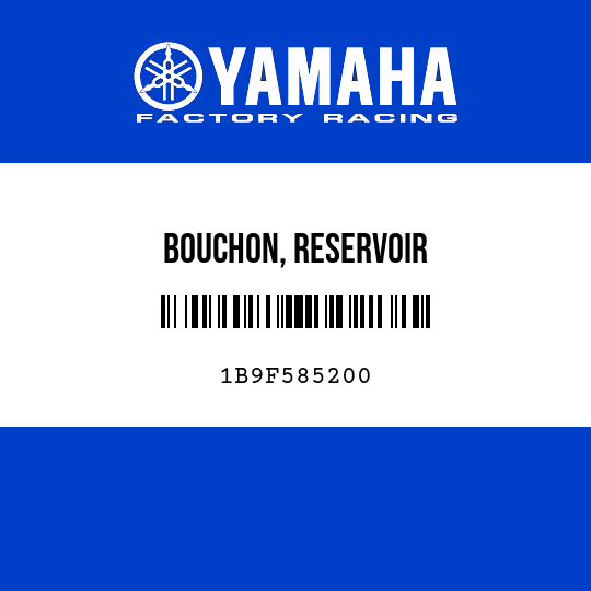 BOUCHON, RESERVOIR
