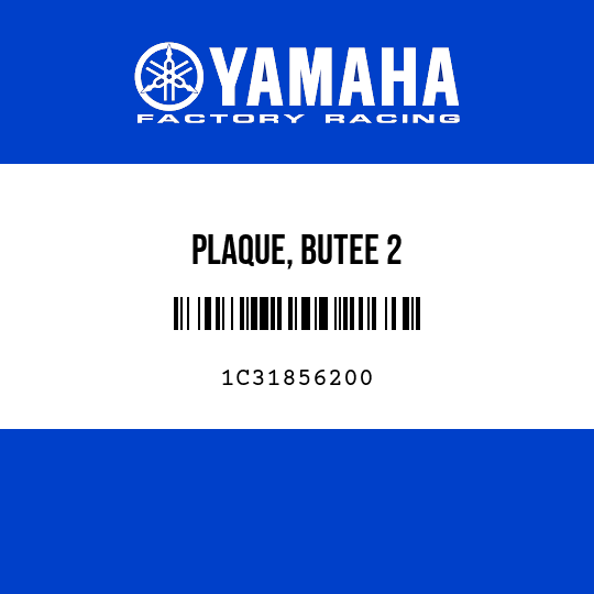 PLAQUE, BUTEE 2
