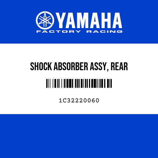 SHOCK ABSORBER ASSY, REAR