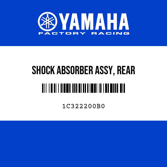 SHOCK ABSORBER ASSY, REAR