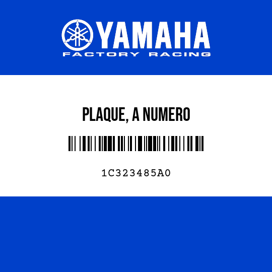 PLAQUE, A NUMERO