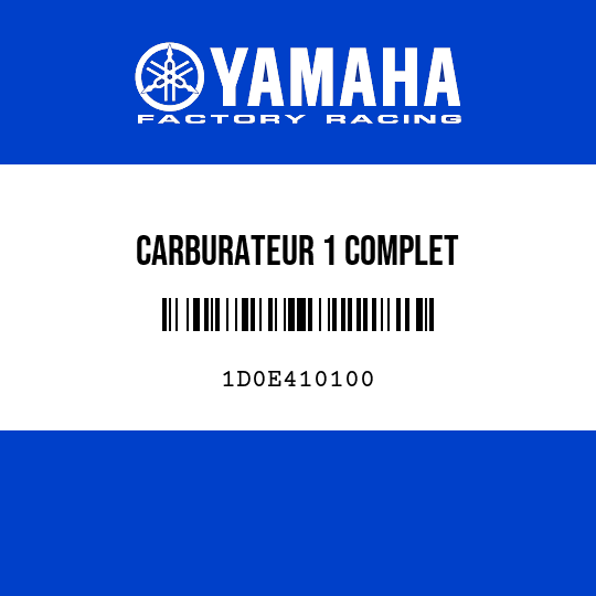 CARBURATEUR 1 COMPLET