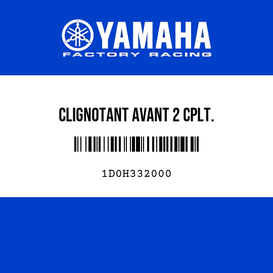 CLIGNOTANT AVANT 2 CPLT.